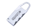 3-Digit Combination Padlock Lock Resettable Password Security Safety - Silver